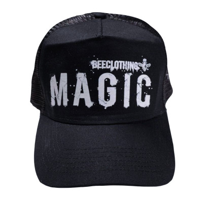 Magic bee destroyed logo cap - black - ΜΑΥΡΟ - MB2241