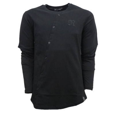 Ανδρικό μακρυμάνικο μπλουζάκι REBEL 2112 BLACK