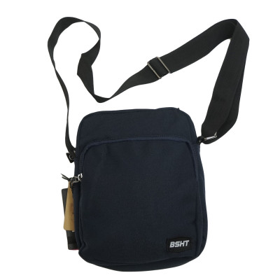 Basehit 212.BU02.23 Ανδρική Τσάντα Ώμου / Χιαστί σε Μπλε χρώμα