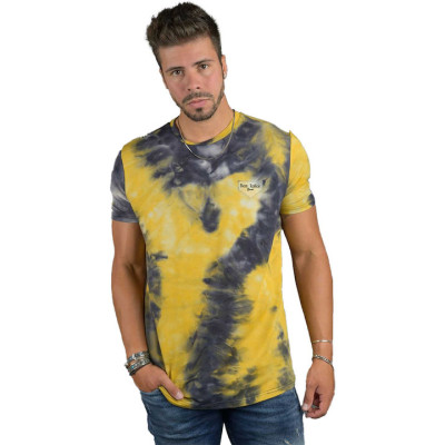 T-shirt Washed Ben Tailor-washed-ΚΙΤΡΙΝΟ - 134145