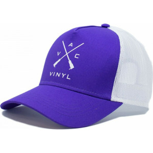 Vinyl Art Clothing 00750-22 VINYL LOGO CAP PURPLE