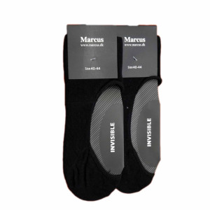 Invisible 2PIECES socks Marcus 39-200018 90982PS Black