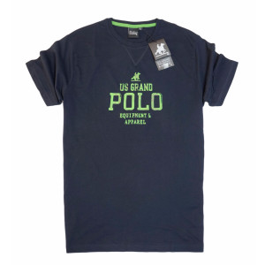 Ανδρικό tshirt U.S. GRANDE POLO equipment & apparel UST690 BLUE