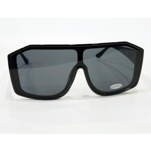 Unisex oversized γυαλιά ηλίου L'espoir PARIS Black LS2228
