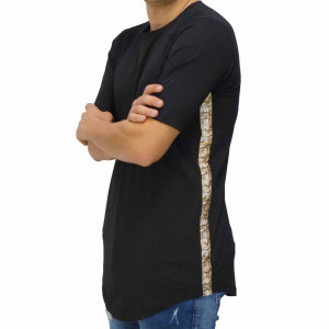 Ανδρικό t-shirt  Stefan 3515 s/s20 BLACK