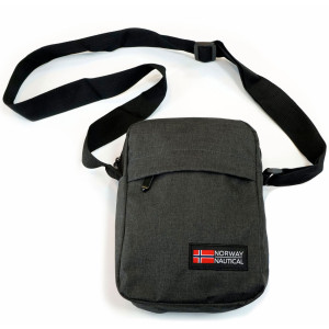 Norway Nautical Shoulder Bag 830003 Black