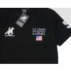 Ανδρικό tshirt U.S. GRAND POLO equipment & apparel UST331 BLACK
