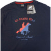 Ανδρικό tshirt U.S. GRAND POLO equipment & apparel UST685 BLUE