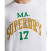 Men's Varsity Arch T-Shirt Superdry Man Optic SD0APM1011151A