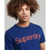 Superdry Vintage Cl Classic T-Shirt M1011386A J6P PILOT MID BLUE