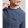 SUPERDRY Organic Cotton Vintage Logo Embroidered T-Shirt M1011245A Z6Z CREEK NAVY HEATHER